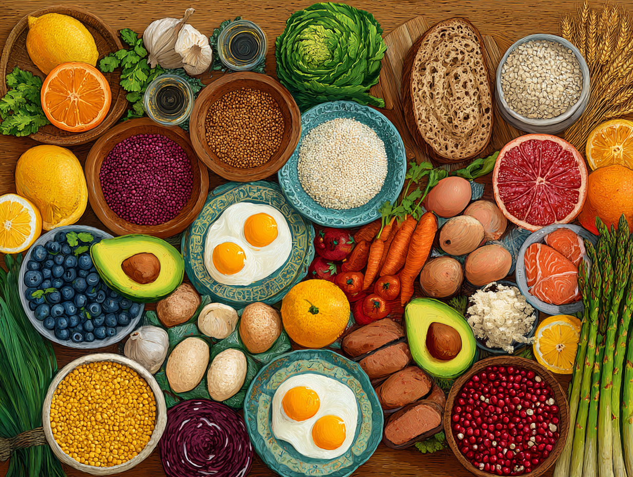 Meniuri sănătoase și colorate planificate pentru săptămână